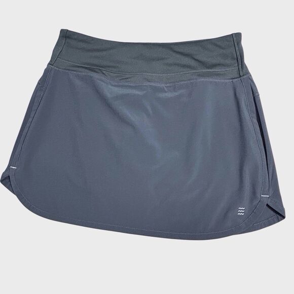 Free Fly Apparel Pants - Free Fly Bamboo Lined Breeze Skort Athletic Hiking Women’s Size Small Blue Dusk